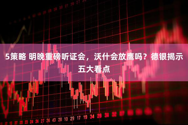 5策略 明晚重磅听证会，沃什会放鹰吗？德银揭示五大看点